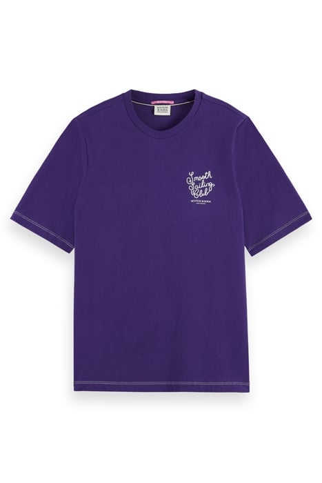 BANDANA RELAXED FIT T-SHIRT AUBERGINE 3