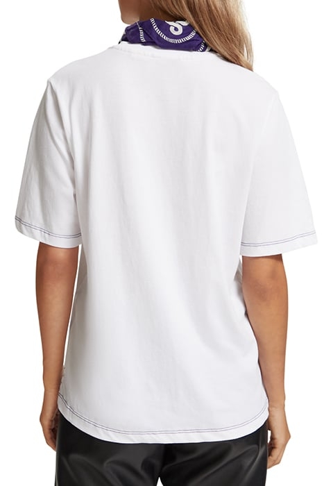 BANDANA RELAXED FIT T-SHIRT WHITE 2