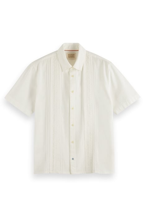 SOLID COTTON SHIRT BRIGHT WHITE 4