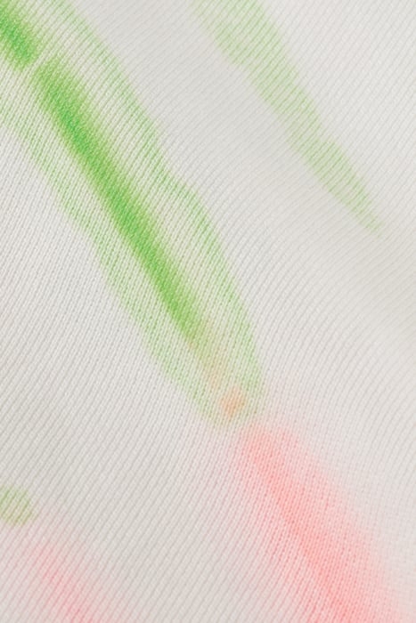 DIAGONAL TIE-DYED SWEATSHIRT SWAN/ NEON TIE DYE 8