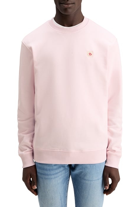 ESSENTIAL LOGO BADGE SWEATSHIR SEA FLOWER 1