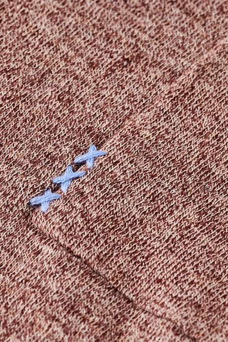 LINEN COTTON BLEND CREW NECK BOARDWALK 3