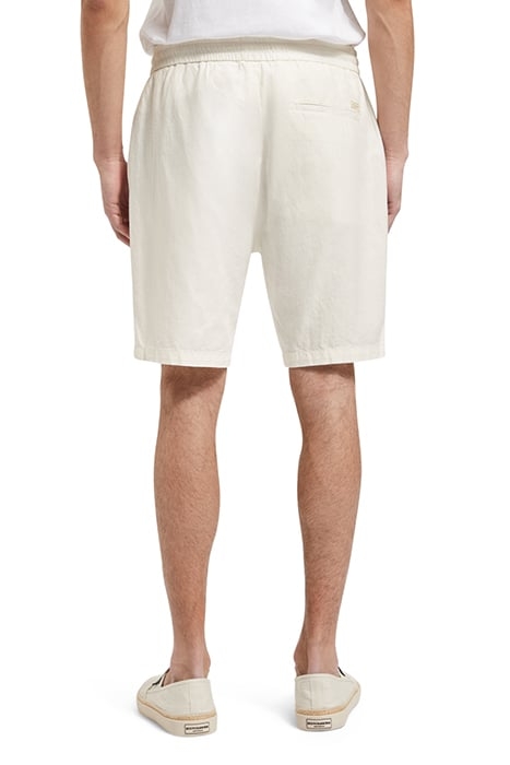 FAVE- COTTON/LINEN TWILL BERMU SHELL 2