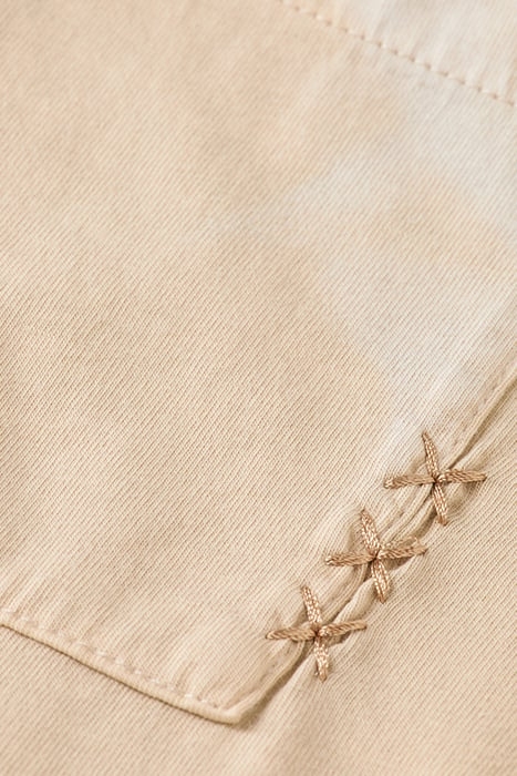 WASHED POCKET T-SHIRT PEBBLE 3