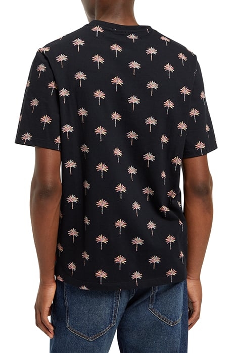 MINI AOP T-SHIRT BLACK 2