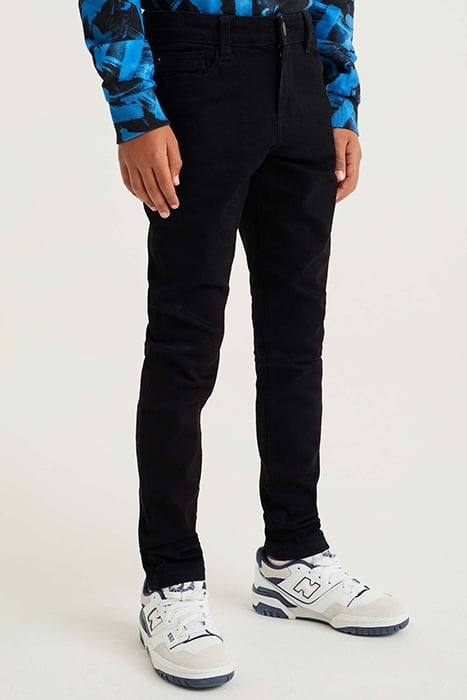 5-POCKET MID WAIST BLACK 1