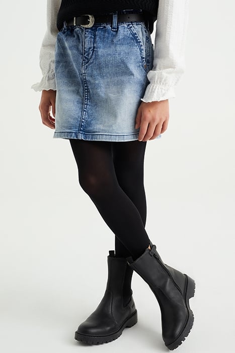 SKIRT MINI LENGTH BLUE 1