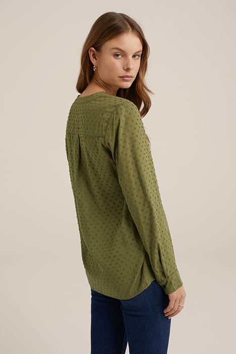 BLOUSE ARMY GREEN 2