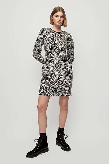 ZEBRA GOLD MINI BLACK/ECRU 1