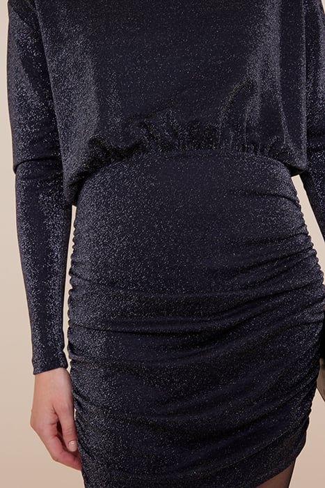 FESTIVE GLITTER DRESS BLACK 5