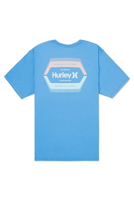 EVD SPLIT SHORT SLEEVE BLSBLUEHTR 2