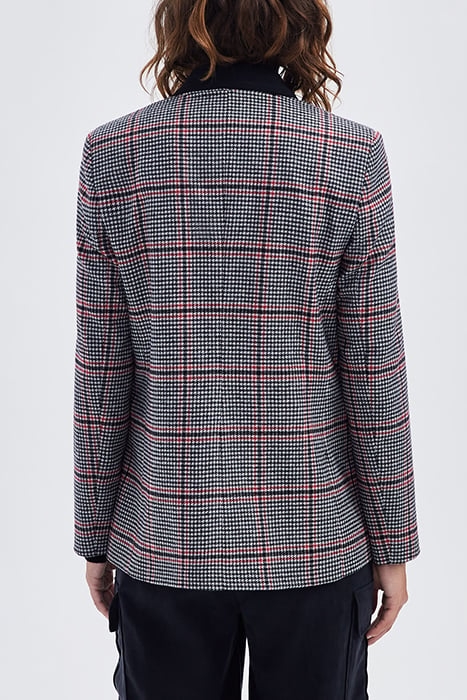 BLACK HOUNDSTOOTH SUIT JACKET BLACK 2