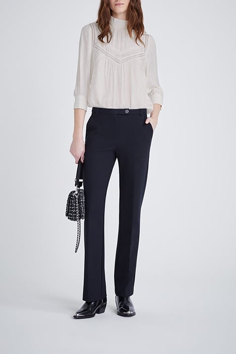 ECRU ROCK MOTIF JACQUARD BLOUSE OFF-WHITE 3