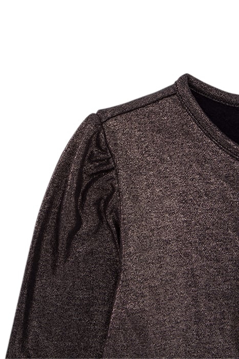 GIRLS’ CHAMPAGNE PRESS STUD SWEATSHIRT FABRIC CARDIGAN CHAMP 4