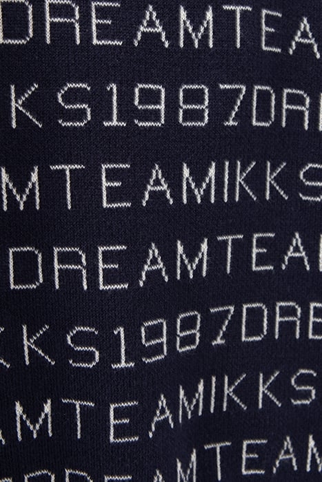 BOY'S JACQUARD KNIT SAILOR SWEATER NAVY 5