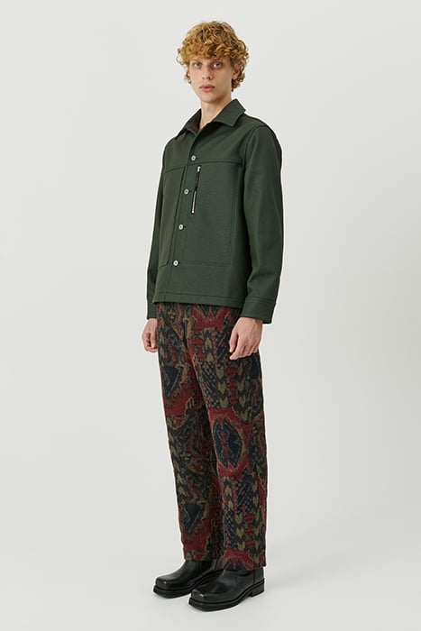 RYDER JACKET DARK GREEN 1