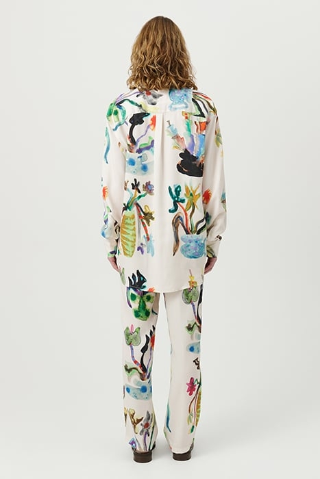 DAMON SHIRT GREEN AOP 6