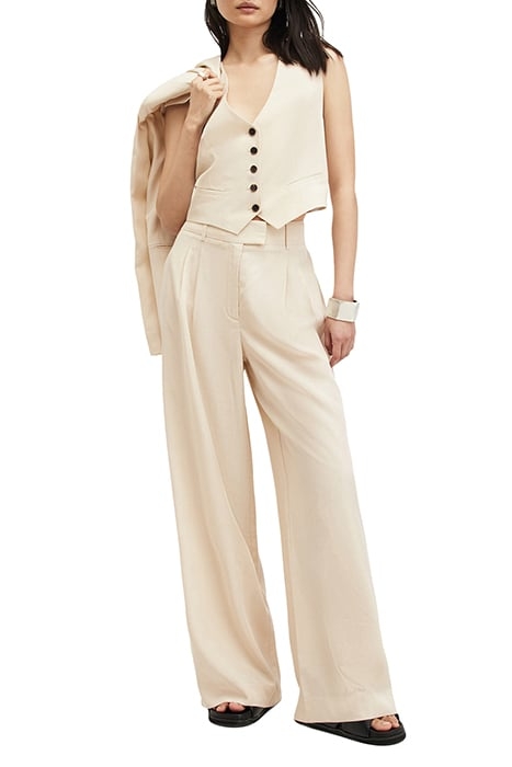 DERI LYN TROUSER CREAM WHITE 2