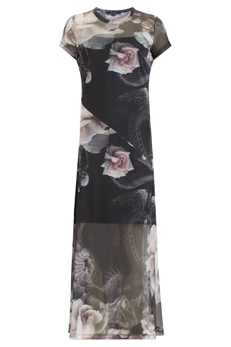 HANNA VALLEY SS DRES BLACK MONO 3