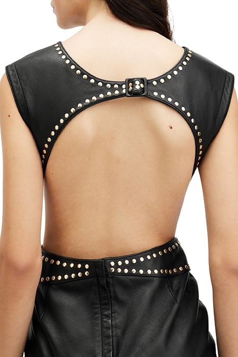 SYLA LEA STUD DRESS BLACK 6