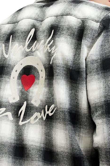 FORTUNADO LS SHIRT OATMEAL WHT/JT BLK 6