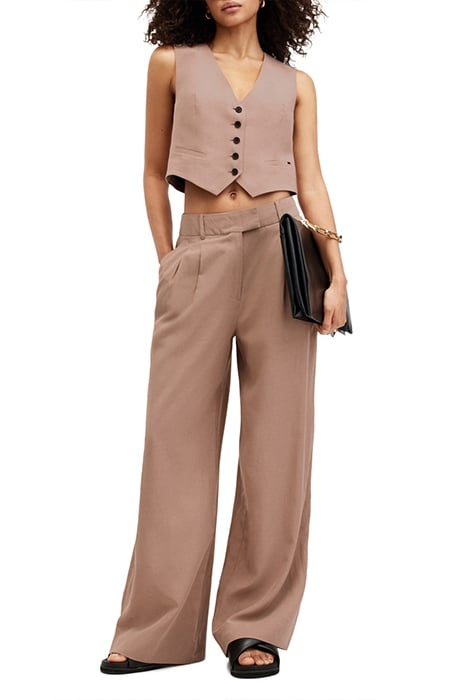 DERI LYN WAISTCOAT DOE BROWN 3