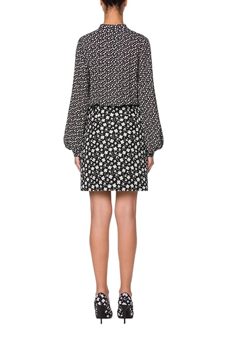 FOUR LEAF CLOVER ALL OVER DRESS BLACK 2