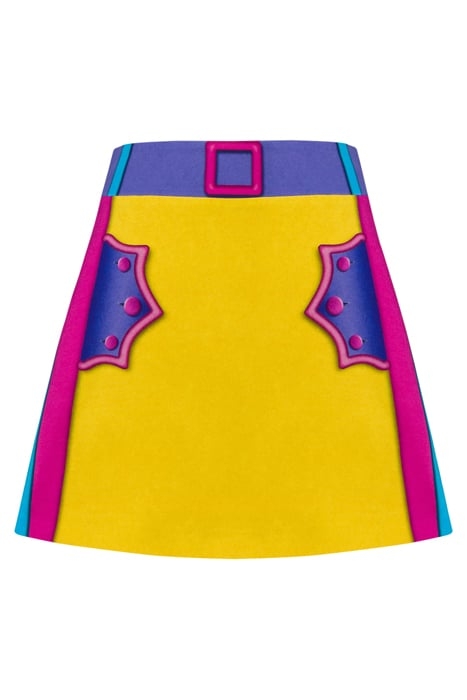 TROMPE L'ŒIL CADY MINISKIRT MULTICOLOR 3