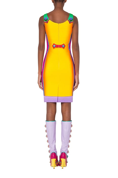 TROMPE L'ŒIL CADY DRESS MULTICOLOR 2