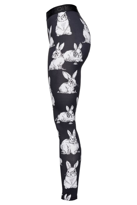 LIMPIDO LEGGINGS JERSEY TECNICO STAMPA RABBIT CON ELASTICO L 3