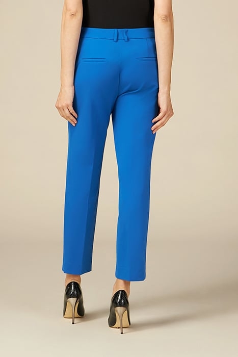 MILANO-STITCH STOVEPIPE TROUSERS BLUE 2