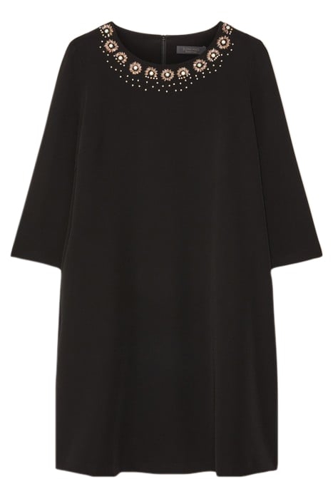EMBROIDERED DRESS BLACK 4