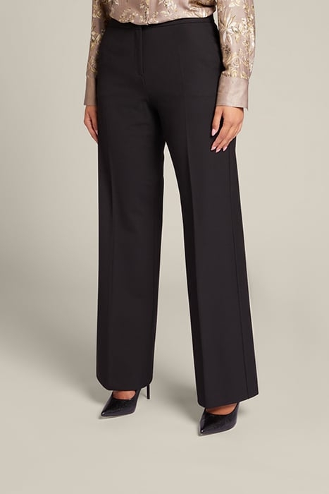 STRAIGHT-CUT TROUSERS BLACK 1