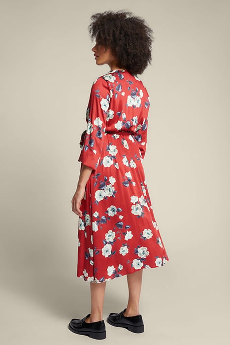 PRINTED DRESS ECOVERO™ WHITE 2