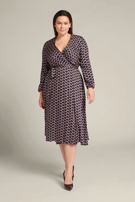 PRINTED DRESS ECOVERO™ VIOLET 4