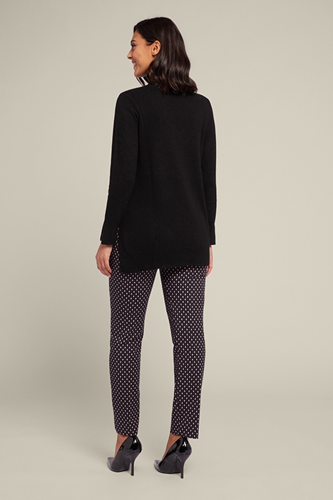 TURTLENECK SWEATER IN FINE YARNS BLACK 3