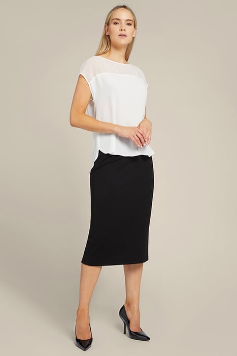 DUAL-FABRIC TOP WHITE 2