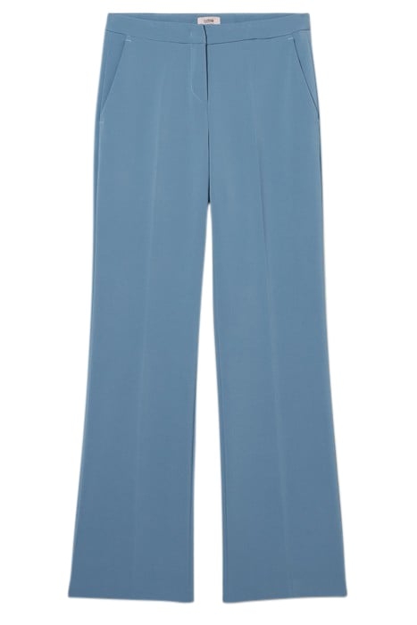 REGULAR FIT TROUSERS IN TECHNICAL FABRIC BLUE 3