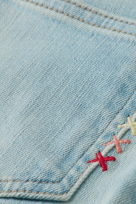 THE CHARM HIGH-RISE CLASSIC FLARED JEANS - BLAUW MIRAGE 3