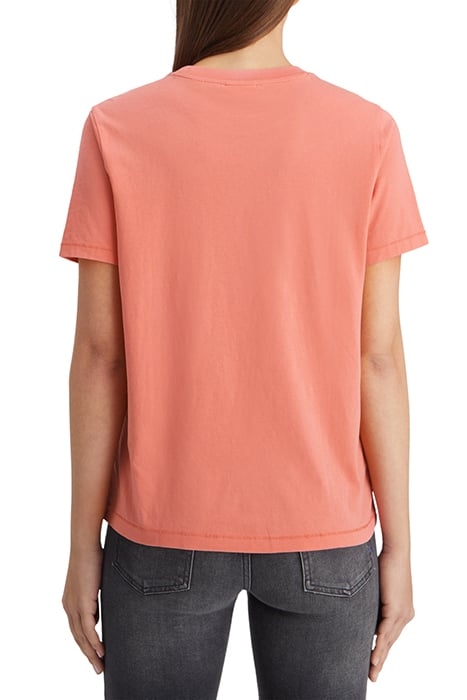 REGULAR FIT LEFT CHEST ARTWORK T-SHIRT PEACHY 2