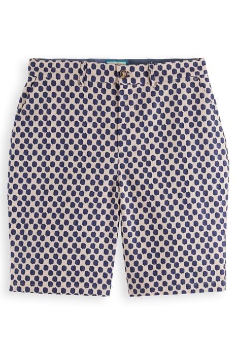 DRIFT- PRINTED LIGHTWEIGHT COT POLKA NAVY BLUE 4