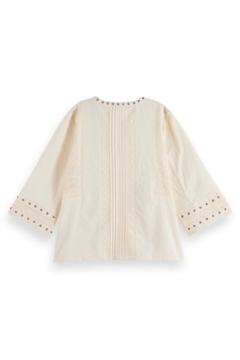TOP WITH EYELET DETAILS SOFT ICE 2
