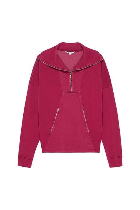 SWEATSHIRT LONG SLEEVES 21201616 BEAUJOLAIS 1