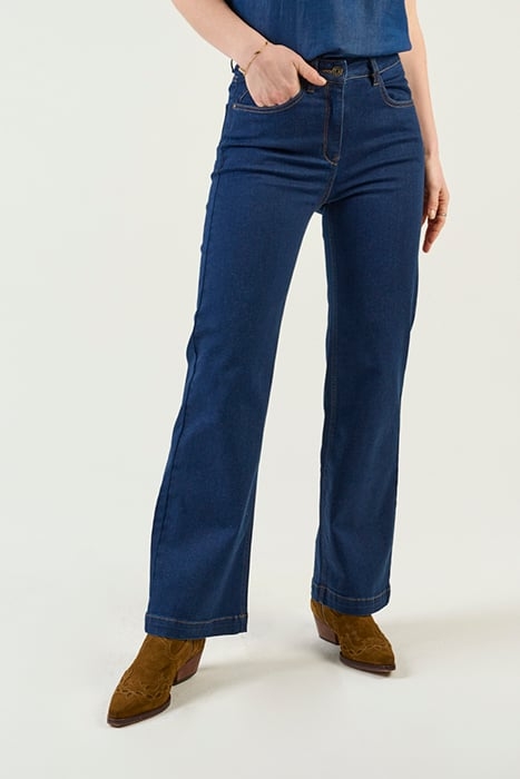 TROUSER WOVEN LONG 24001826 MESOBLUE 4