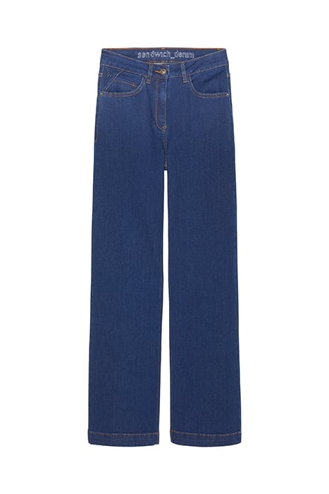 TROUSER WOVEN LONG 24001826 MESOBLUE 3