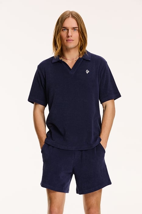 NICO TOWELING POLO DARK NAVY 1