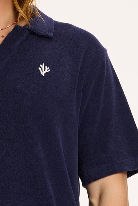 NICO TOWELING POLO DARK NAVY 7