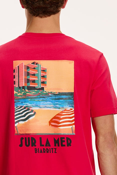 SUR LA MER T-SHIRT CORAL PINK 7