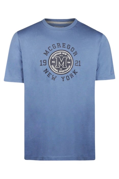 T-SHIRT FADED BLUE 1