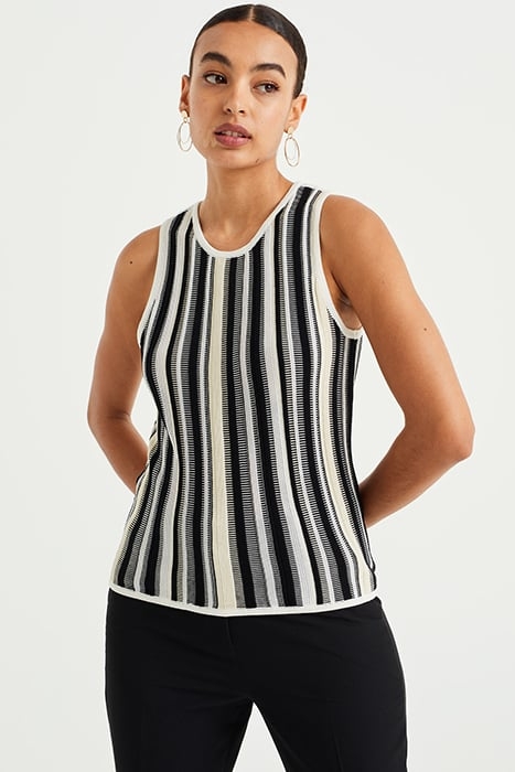 KNITTED PULLOVER WHITE 1